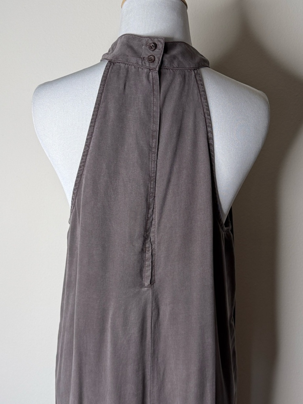 Cloth & Stone Anthropologie Brown Marfa Wide Leg Halter Jumpsuit - Picture 10 of 10